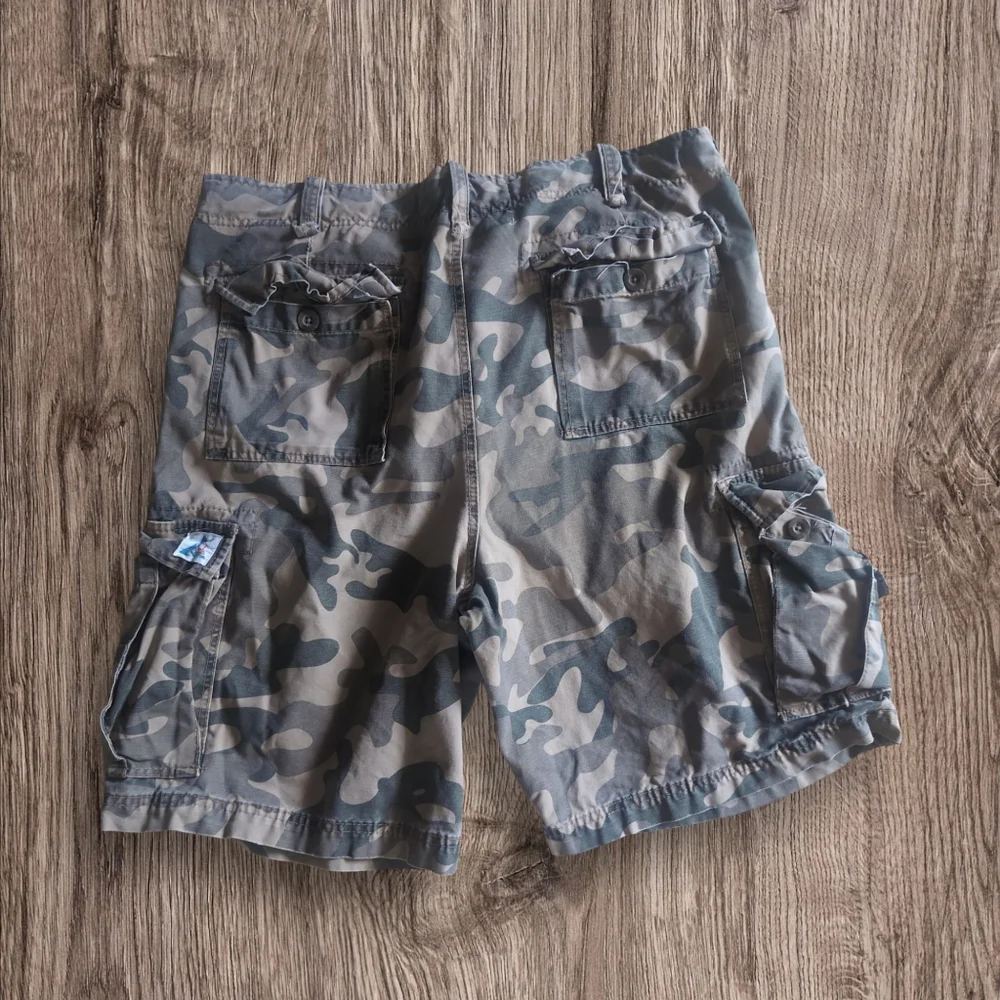 Wonderwall Cargo Camo Shorts Mens 36 Vtg‎ Utility Surf (40X10) Tactical Gorpcore